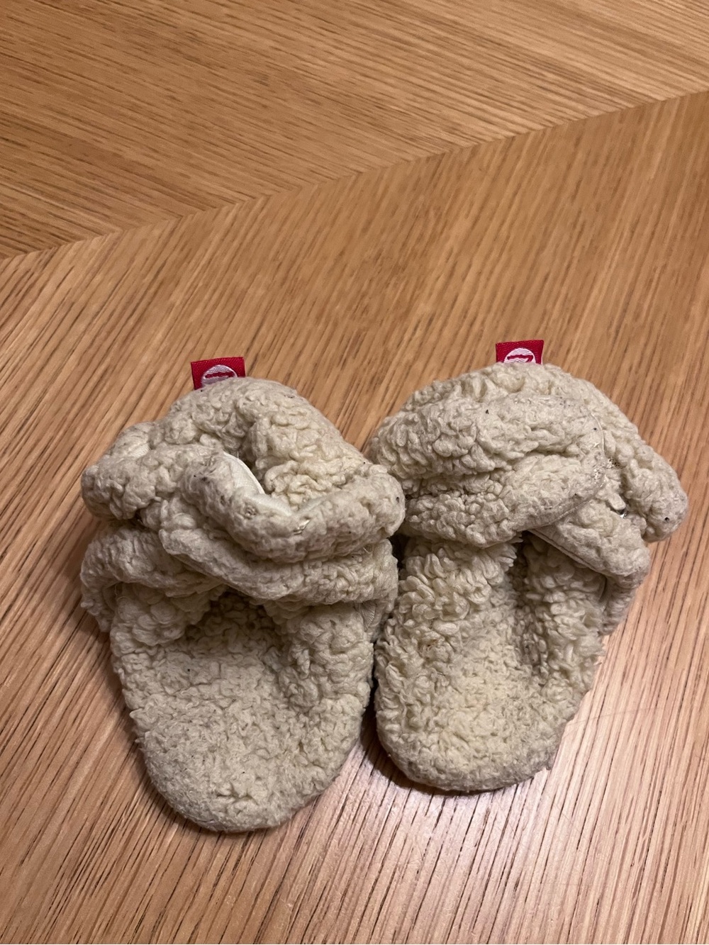 Zutano | Cream Sherpa Booties | 6 months